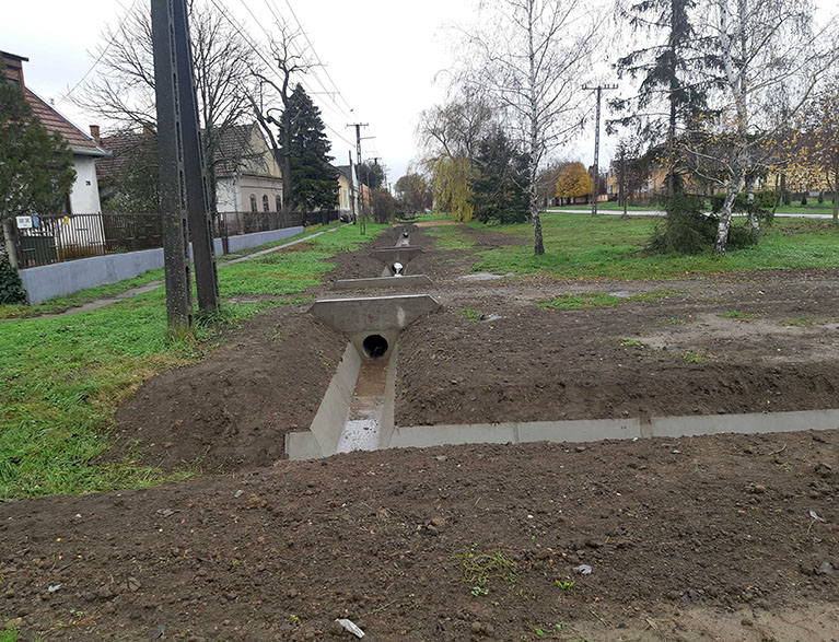 Környezetvédelmi infrastruktúra fejlesztés